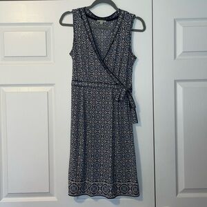 Max Studio Faux Wrap Dress